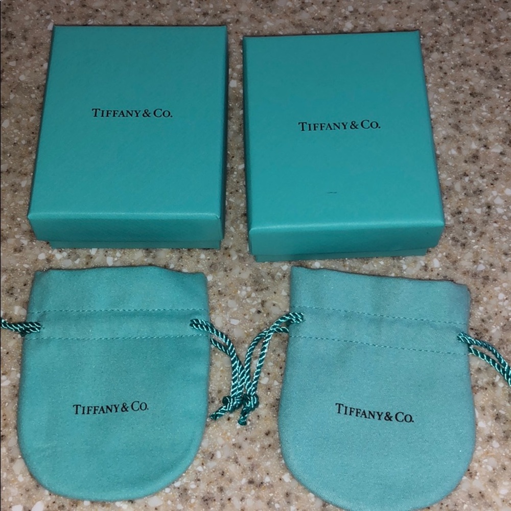 Tiffany and  Co. Box’s and Dust bags